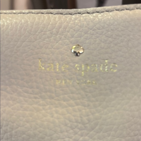 Authentic Kate Spade ♠️ Elegant Cream Handbag -Used - Picture 2 of 16